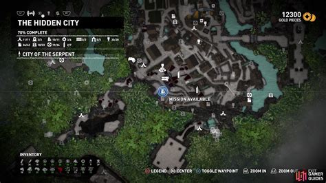 hidden city side missions.